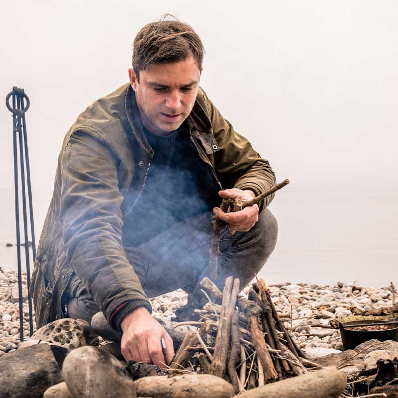 Campfire Rabbit with Mushrooms, Bacon and Ale with Gill Meller | Alex ...